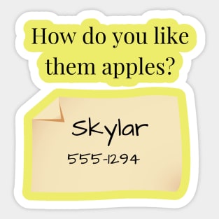 Good Will Hunting/Skylar Sticker